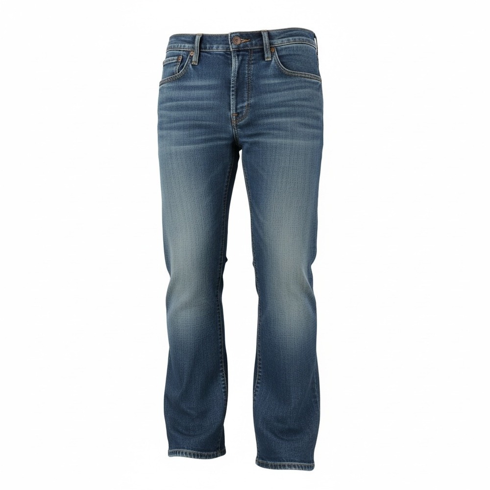 Abercrombie & Fitch Baxter ButtonFly Low Rise Slim Boot Cut Jeans‎ 28x27 Y2K 90s